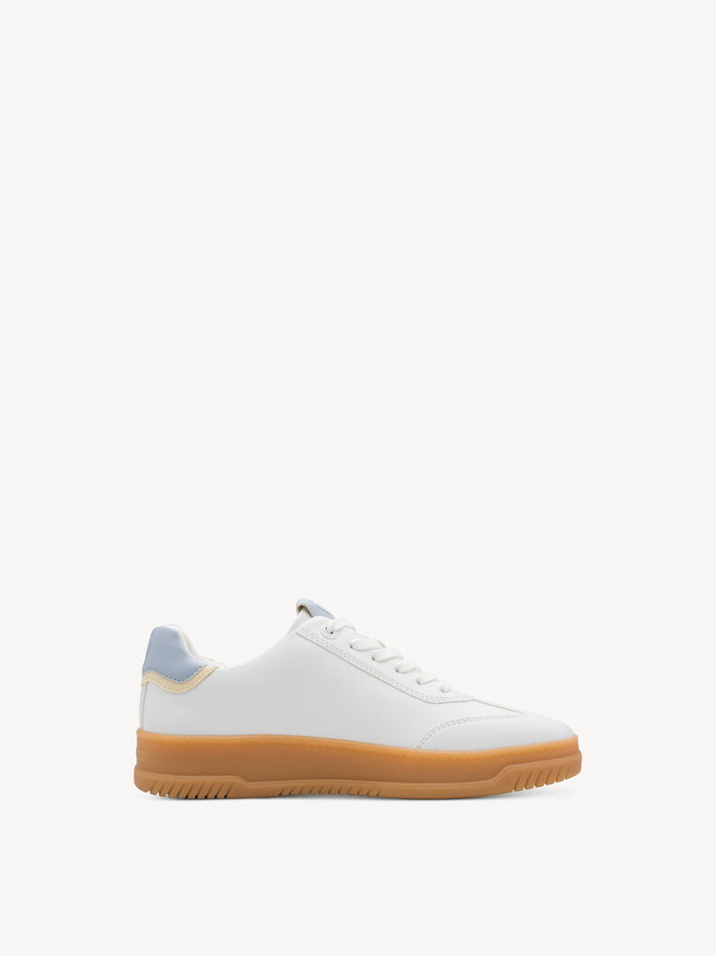 Sneaker - wei&szlig;, WHITE/LT. BLUE, hi-res
