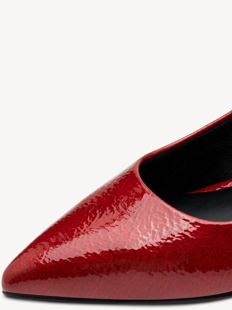 Escarpin - rouge, DK.RED PAT., hi-res
