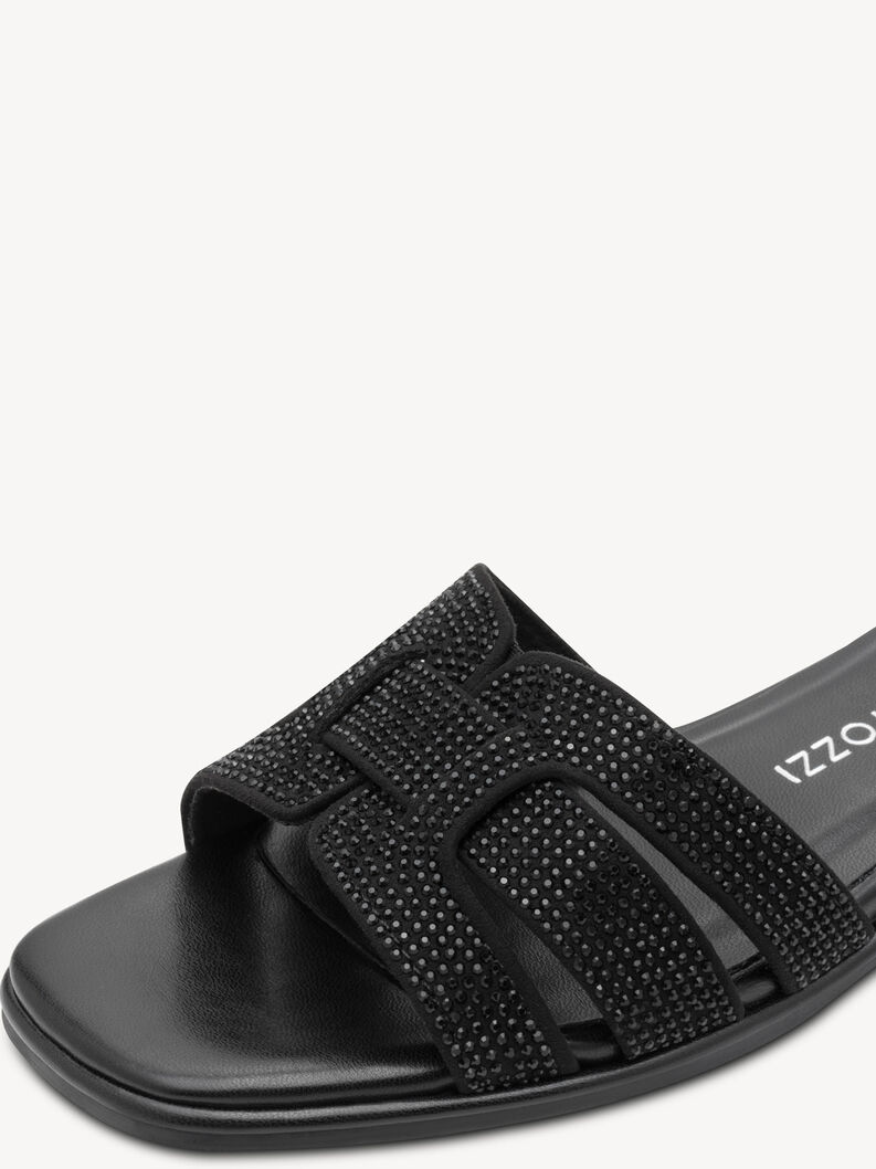 Pantolette - schwarz, BLACK, hi-res