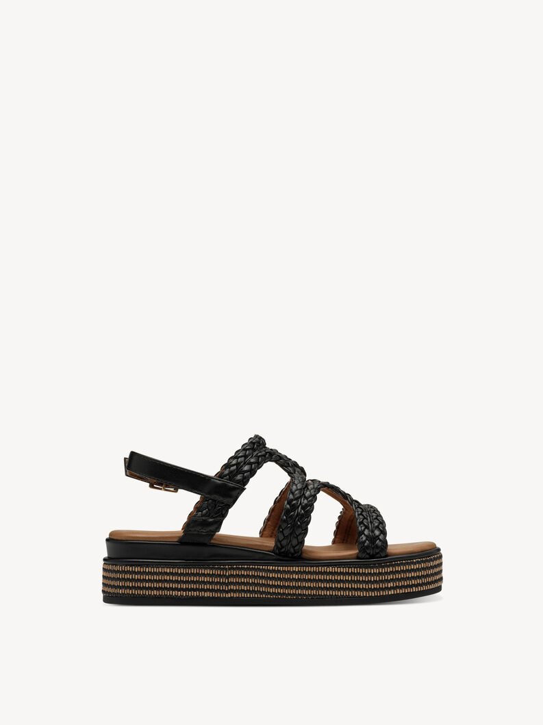 Sandale - schwarz, BLACK, hi-res