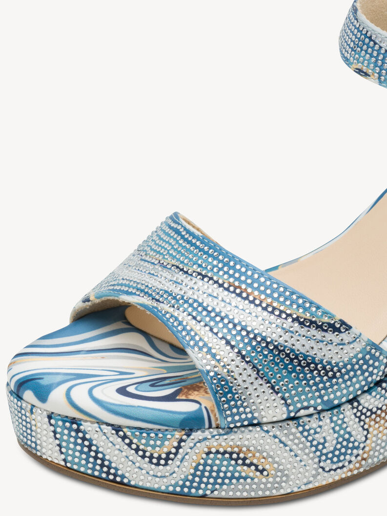 Sandalette - blau, LT.BLUE MULTI, hi-res