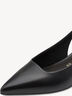 Lederslingpumps - schwarz, BLACK, hi-res