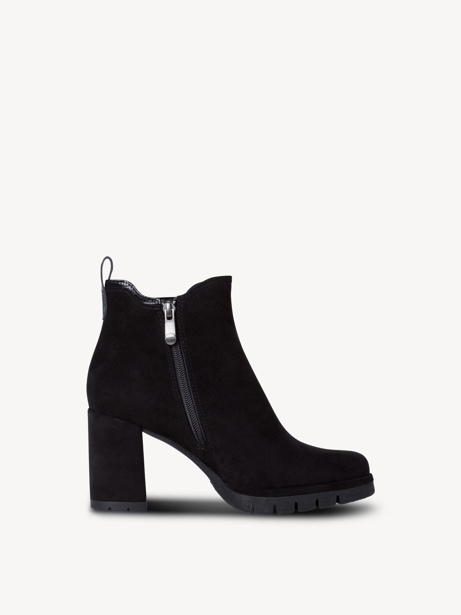 MARCO TOZZI Dames Bootie Zip Slip 2-25320-43 Enkellaarzen, zwart, 40 EU