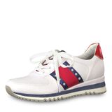 Sneaker - weiß, WHITE/NAVY, hi-res