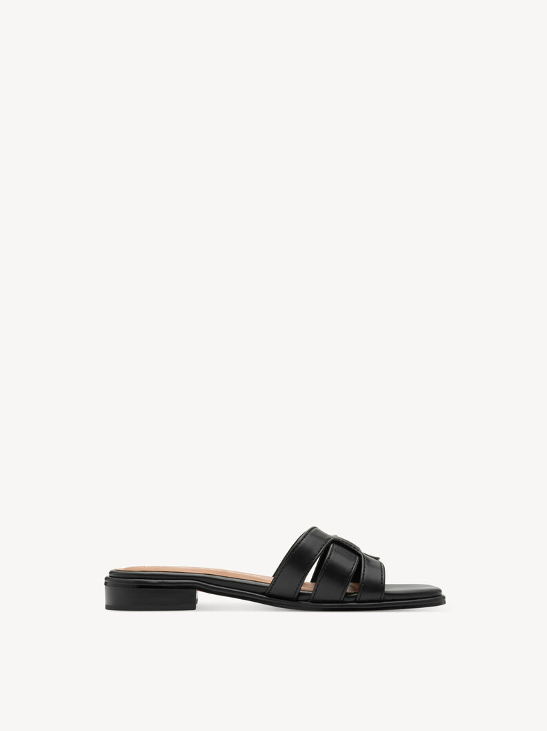 Pantolette - schwarz, BLACK, hi-res