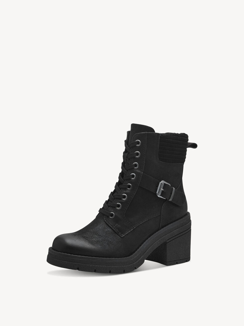Stiefelette - schwarz, BLACK, hi-res