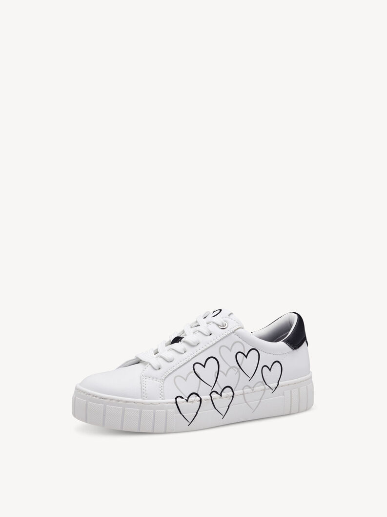 Basket - blanc, WHITE/BLACK, hi-res