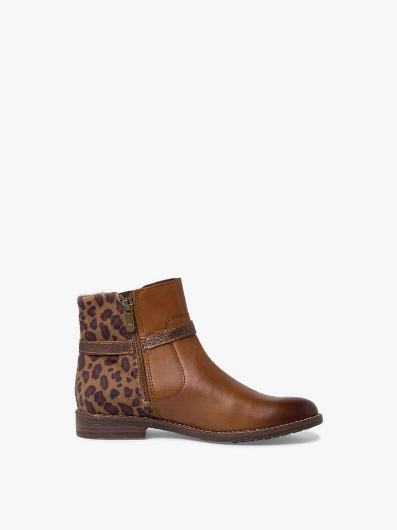 Leather Chelsea boot - brown, MUSCAT COMB, hi-res