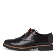Lederhalbschuh - schwarz, BLACK COMB, hi-res
