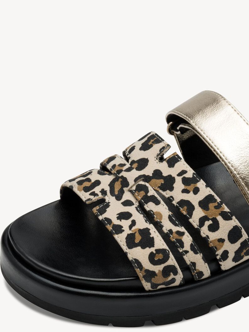 Pantolette - beige, LEO DUNE COMB, hi-res