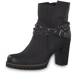 Bottine en cuir - noir, BLACK ANT.COMB, hi-res