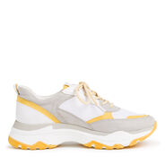 Sneaker - grau, GREY/ SAFFRON, hi-res