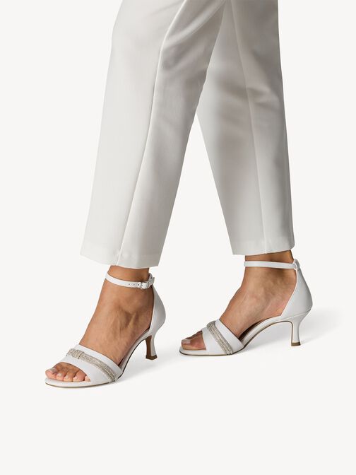 Sandalette - wei&szlig;, WHITE, hi-res