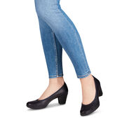 Escarpin en cuir - bleu, NAVY NAPPA, hi-res