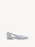 Lederballerina - blau, LT.BLUE, hi-res