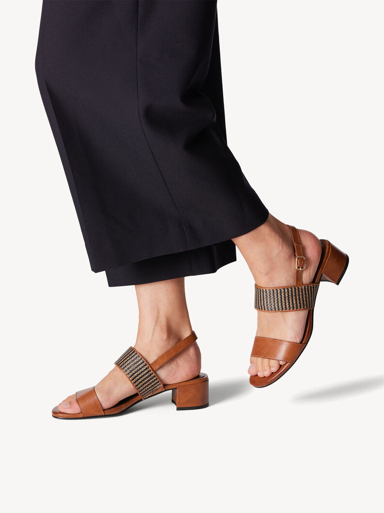 Sandal - brown, COGNAC COMB, hi-res