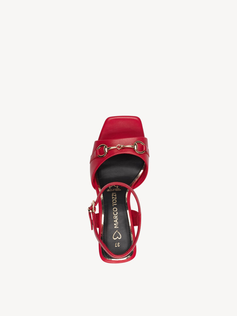 Sandalo - rosso, RED, hi-res
