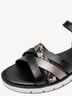 Sandale - schwarz, BLACK COMB, hi-res