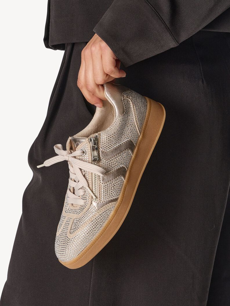 Sneaker - metallic, PLATINUM, hi-res