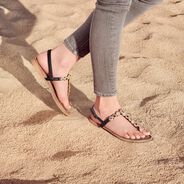 Sandal - black, BLACK COMB, hi-res