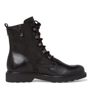 Lederstiefelette - schwarz, BLACK NAPPA, hi-res