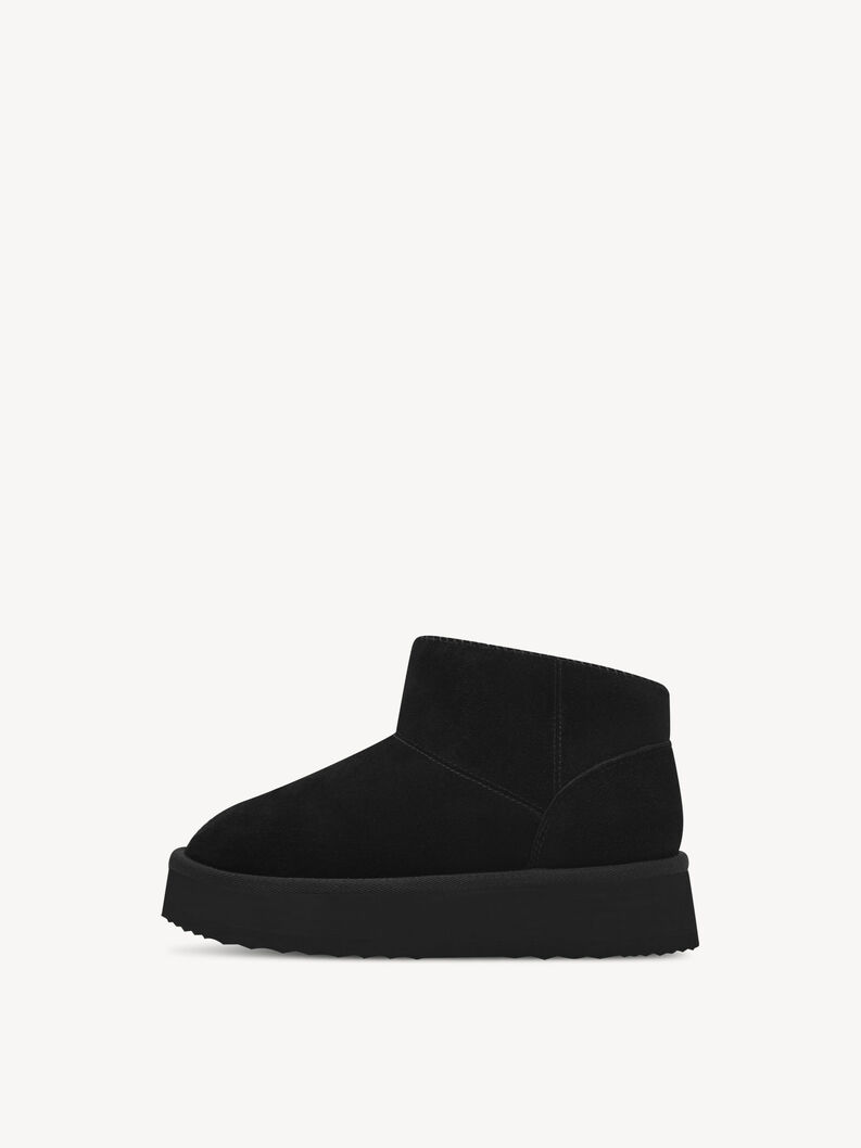 Stiefelette - schwarz Warmfutter, BLACK, hi-res