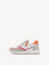 Sneaker - weiß, WHITE/ORANGE, hi-res