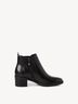 Leder Chelsea Boot - schwarz, BLACK, hi-res