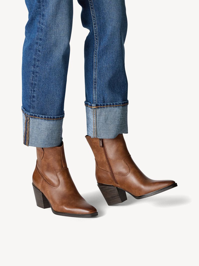 Stiefelette - braun, COGNAC, hi-res