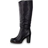 Leather Boots - black, BLACK ANTIC, hi-res