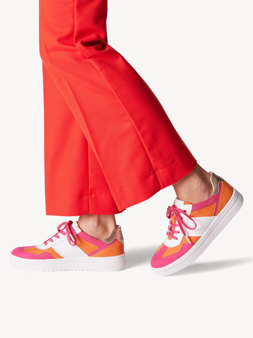 Sneaker - weiß, WHITE/PINK, hi-res