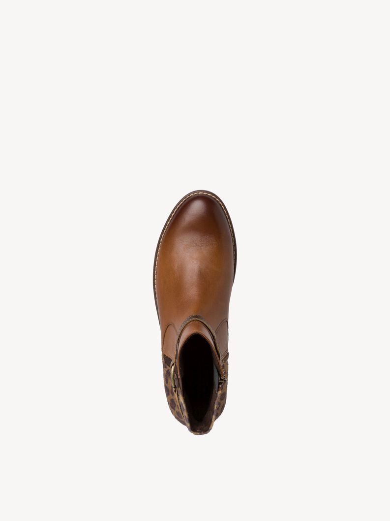 Leather Chelsea boot - brown, MUSCAT COMB, hi-res