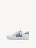 Sneaker - weiß, WHITE/LT.BLUE, hi-res