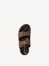 Lederpantolette - braun, CHESTNUT, hi-res