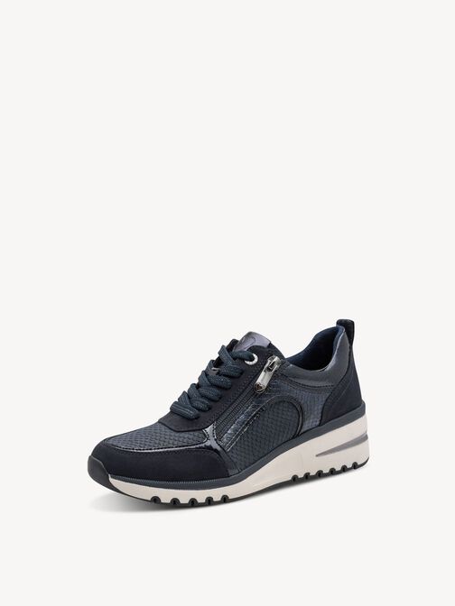 Sneaker - blau, DK.NAVY COMB, hi-res