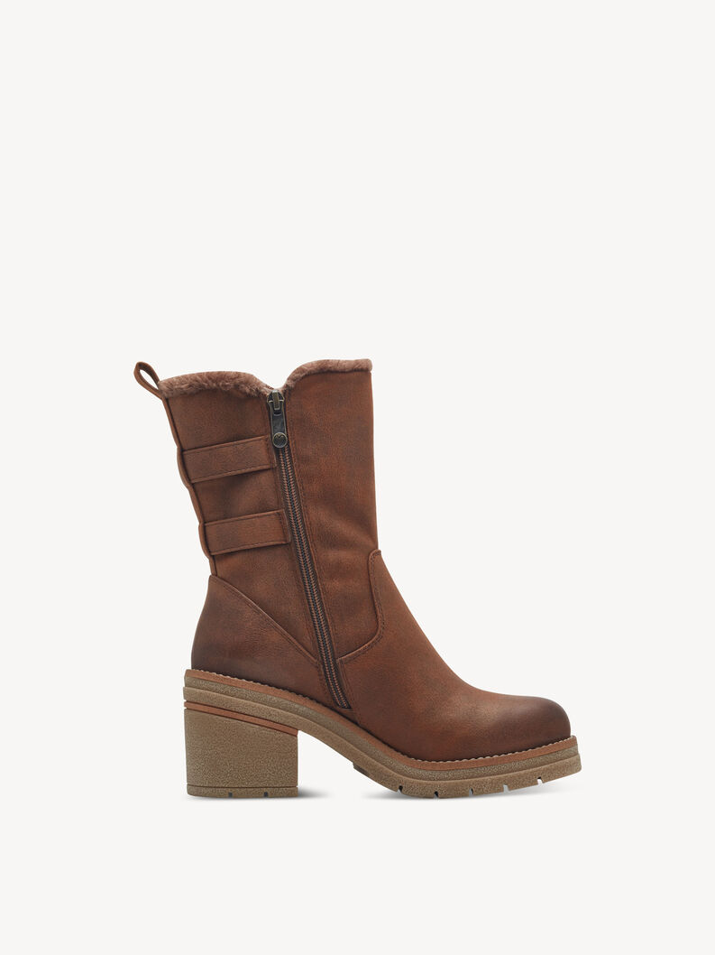 Botki - brązowy, koniak, hi-res