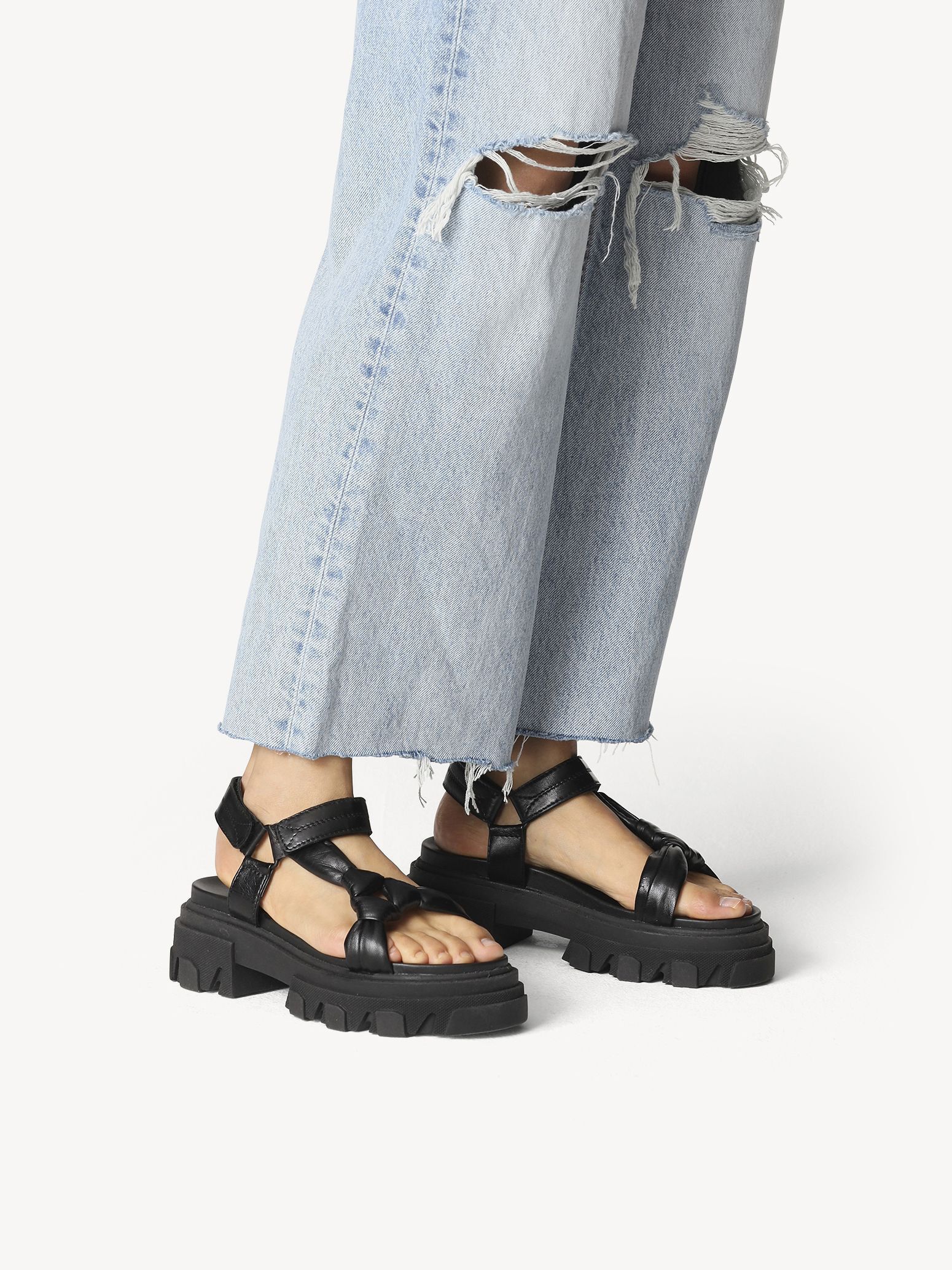 MARCO TOZZI Dames 2 2 28724 28 lederen sandalen met sleehak, cognac, 39 EU