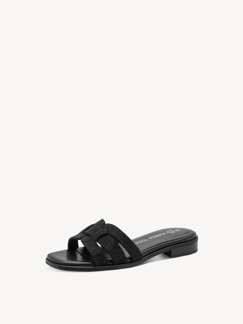 Pantolette - schwarz, BLACK, hi-res