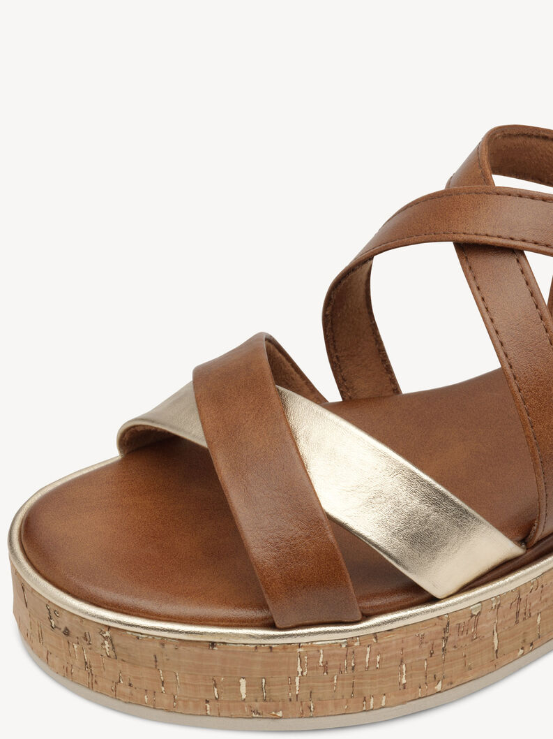 Sandal - brown, COGNAC COMB, hi-res