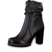 Bottine en cuir - noir, BLACK ANTIC, hi-res
