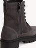 Lederstiefelette - grau, ANTHRACITE, hi-res