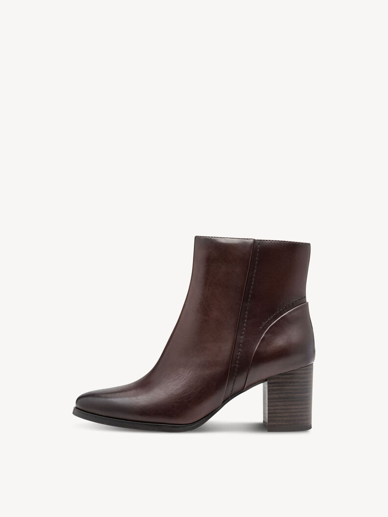 Lederstiefelette - braun, MOCCA, hi-res