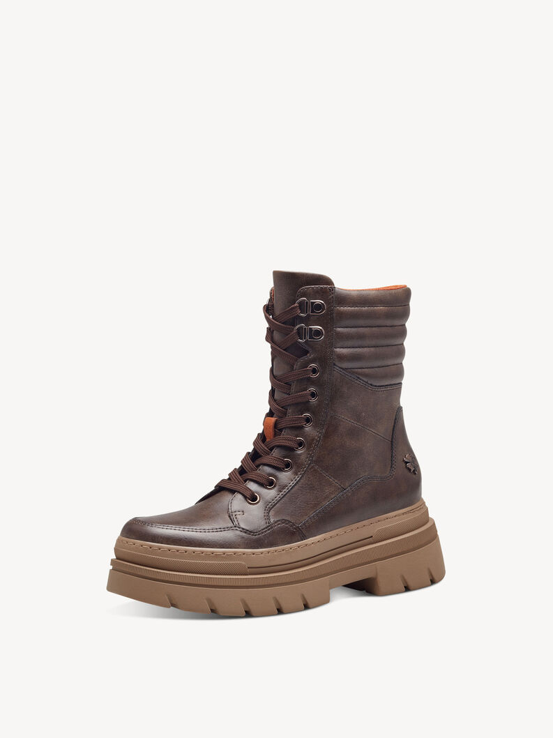 Stiefelette - braun Warmfutter, MOCCA COMB, hi-res