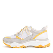 Sneaker - grau, GREY/ SAFFRON, hi-res