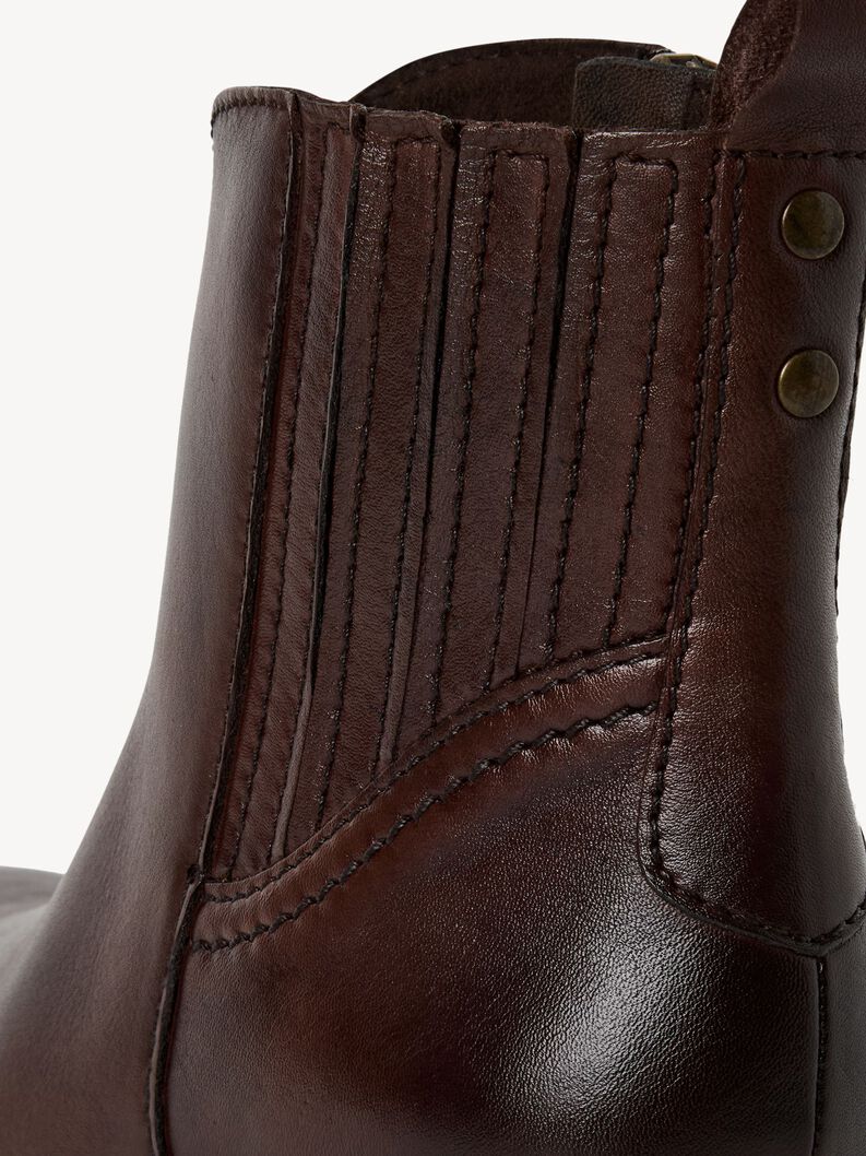 Lederstiefelette - braun, CAFE, hi-res