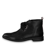 Leather Bootie - black, BLACK ANTIC, hi-res