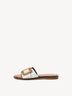 Mule en cuir - blanc, WHITE COMB, hi-res