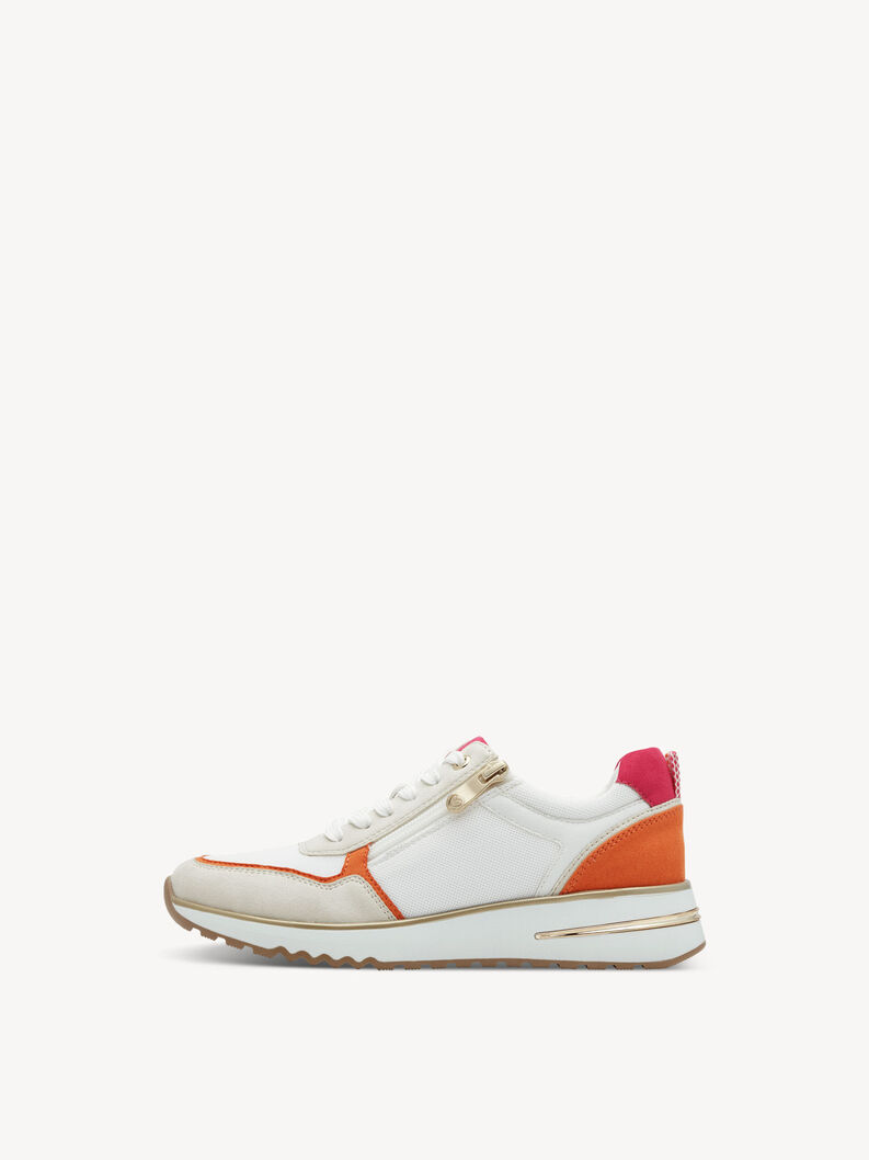 Sportowe - biały, WHITE/PINK, hi-res