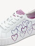 Sneaker - weiß, WHITE/BERRY, hi-res