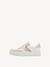 Sneaker - gold, WHITE/GOLD, hi-res